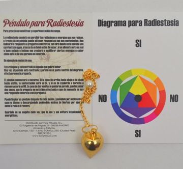 Imagen de Péndulo Mimosa dorado bola 2,5 cms