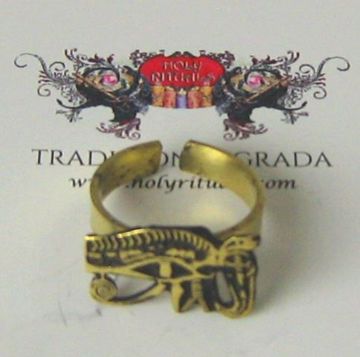 Imagen de ANILLO OJO DE HORUS ADAPTABLE  