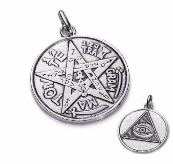 Imagen de AMULETO PLATA TETRAGRAMATON 35 MMS