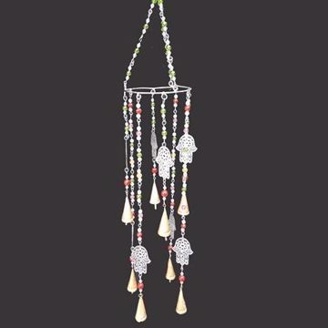 Imagen de ATRAPASUEÑOS MANO DE FATIMA CON HAMSA