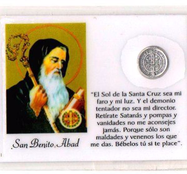 Picture of SANTA SCAPULAR DEATH YELLOW