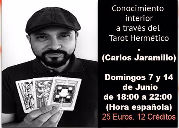 Imagen de  Taller:Conocimiento  interior a través del  Tarot Hermético. 8 horas grabadas.