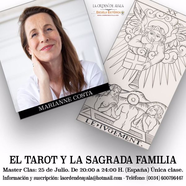 Imagen de Taller de Tarot en Exclusiva con Marianne Costa.   “El Tarot y la Sagrada familia” Grabado. 65 euros