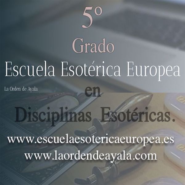 Picture of Quinto Grado en Disciplinas Esotéricas. On line. Directo virtual.