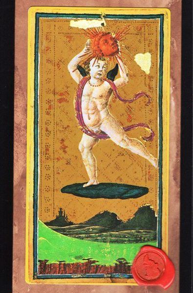 Imagen de TAROT VISCONTI SFORZA MAS LIBRO