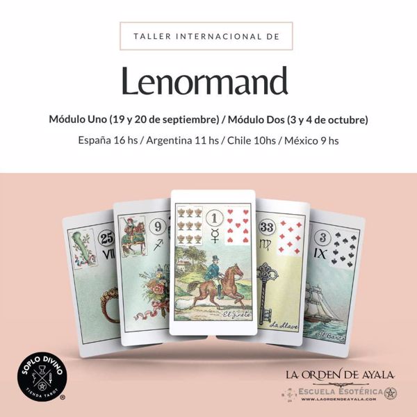 Imagen de  Lenormand Internacional con Victoria Braojos “Ayala” Contribución 65 euros