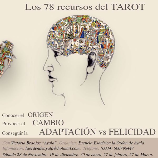 Imagen de Los 78 recursos del Tarot. ON line. Diferido. Laboratorio. Con la maestra internacional Victoria Braojos "Ayala".  (Todos los encuentros)