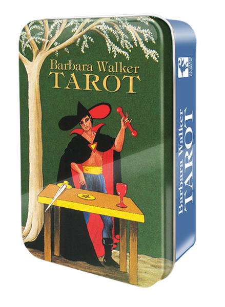 Imagen de barbara walker tarot in a tin