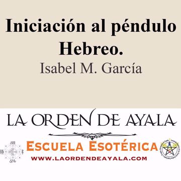 Imagen de Iniciación al péndulo hebreo. Isabel María García.