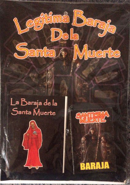 Imagen de LEGÍTIMA BARAJA DE LA SANTA MUERTE LIBRO Y BARAJA