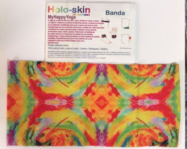 Imagen de Banda holosintesis my happy yoga poliester microfibra