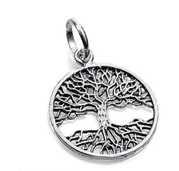 Imagen de Talismán árbol de la vida. 20mm plata