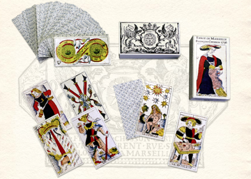 Imagen de TAROT DE MARSEILLE FRANÇOIS CHOSSON 1736 78 CARTAS