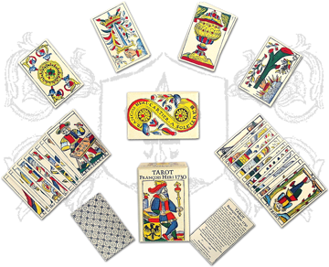 Imagen de TAROT FRANÇOIS HERI 1730 78 CARTAS