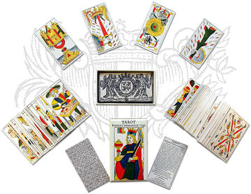 Imagen de TAROT PIERRE CHEMINADE 1742 78 CARTAS