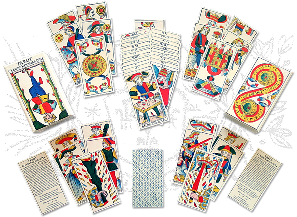 Imagen de TAROT CLAUDE ROCHIAS 1754 78 CARTAS