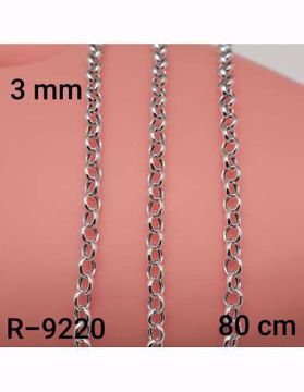 Imagen de CADENA DE PLATA  80 CM