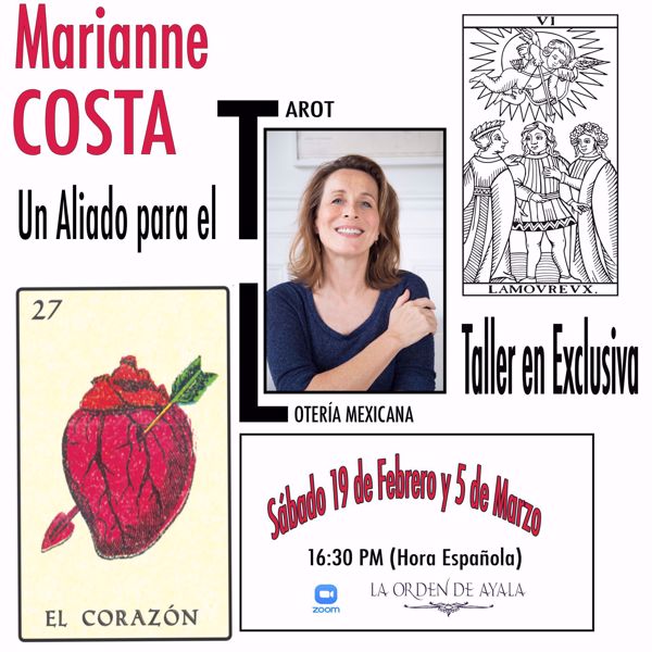 Imagen de Taller lotería mexicana y Tarot de Marsella.  Marianne Costa. 75.