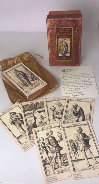 Imagen de TAROT GADENSPELDER GERMANY 1540. Edición numerada y firmada por Giordano Berti