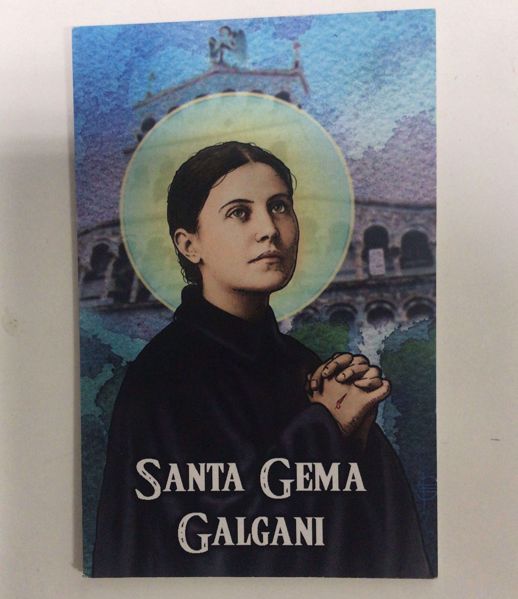 Imagen de ESTAMPA SANTA GEMA GALGANI