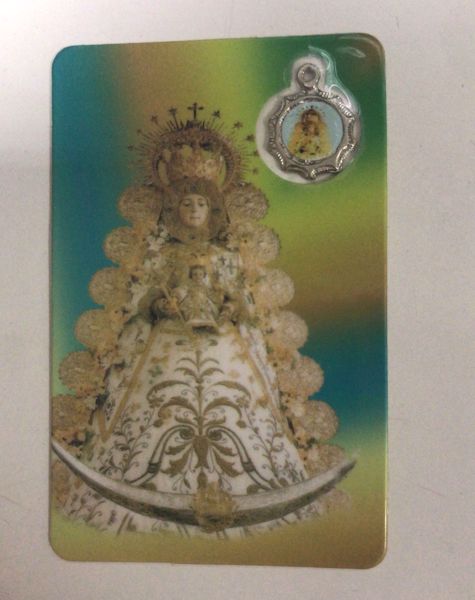 Imagen de ESTAMPA Y MEDALLA SACRA VIRGEN DEL ROCIO