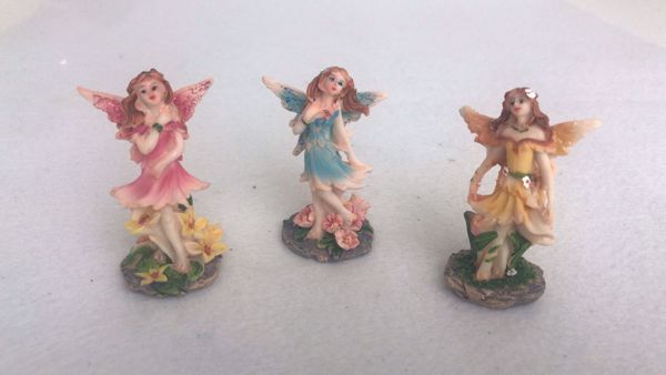 Imagen de Figura Hada Rosa - Hada de las Flores y Prados