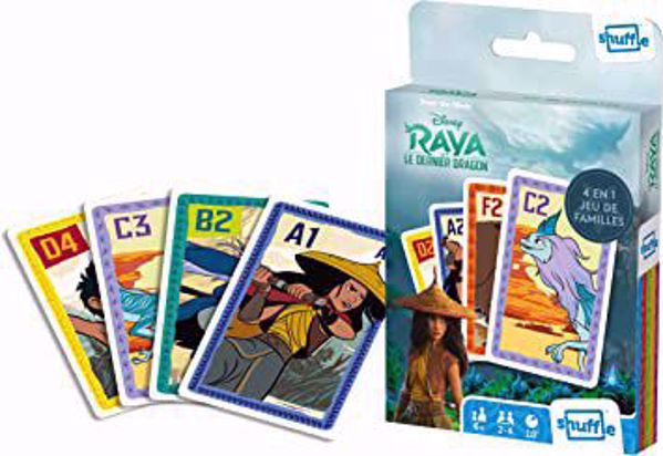 Imagen de Disney Raya y el último dragón. Juego de cartas infantil