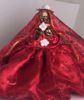 Imagen de VESTIDO ARTESANAL SANTA MUERTE ROJO