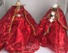 Imagen de VESTIDO ARTESANAL SANTA MUERTE ROJO