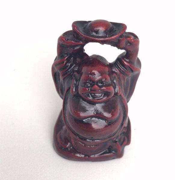 Imagen de FIGURA BUDA FORTUNA Y DINERO 50X23X31 MMS