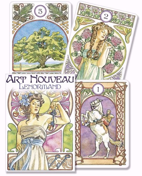 Imagen de ART NOUVEAU LENORMAND. Oráculo Lenormand Art Nouveau