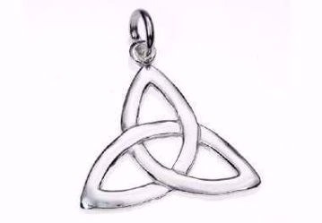 Imagen de Colgante Triqueta Plata 2 cm