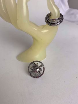 Imagen de Anillo bola astronómica Plata Talla8