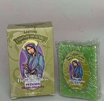 Imagen de Jabón de Descarga Virgen Desatanudos