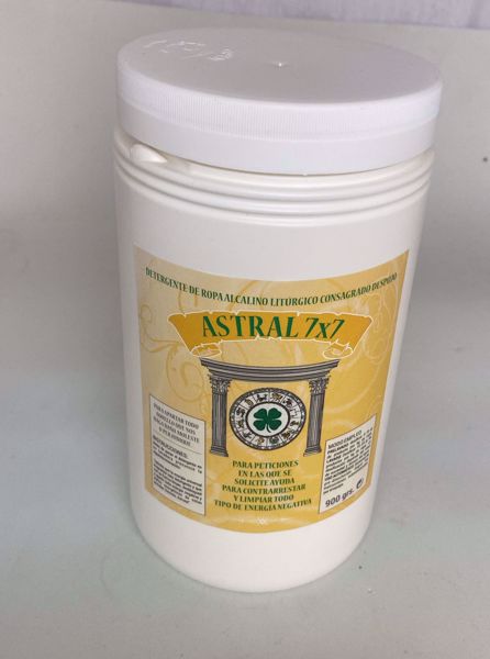 Imagen de DETERGENTE DE ROPA LITURGICO CONSAGRADO ASTRAL 7X7 900 GRS