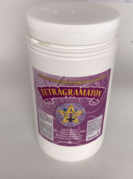 Imagen de DETERGENTE DE ROPA LITURGICO CONSAGRADO TETRAGRAMATON 850 GRS