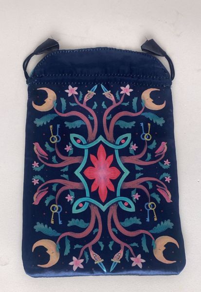 Imagen de Bolsa Guarda Tarot Inspirational Wicca. Satén
