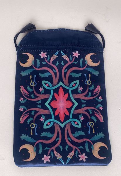 Imagen de Bolsa Guarda Tarot Yokai. Satén