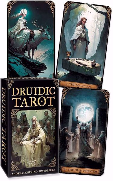 Imagen de DRUIDIC TAROT. ANDREA COGERINO. DAVID LOPES